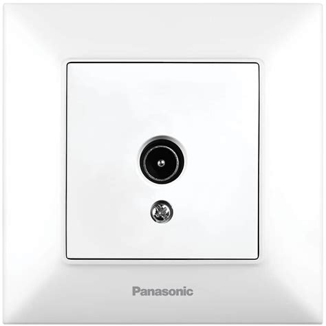 Priza Sat Panasonic De Capat Incastrata Alb Arkedia Slim Electric Casa