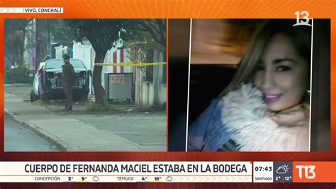 Vecino Es Detenido En Caso Fernanda Maciel Youtube