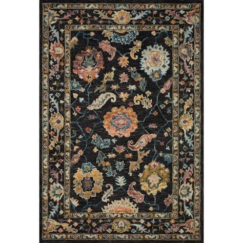 Alexander Home Megan Floral Hand Hooked 100 Wool Area Rug Bed Bath