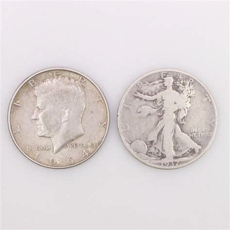 2 US Silver Half Dollar | Property Room