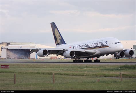 Aircraft Photo Of 9V SKC Airbus A380 841 Singapore Airlines