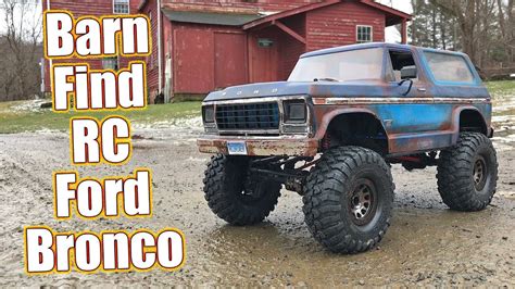 Built Up Barn Find Project Traxxas TRX 4 Lifted Ford Bronco Gets A