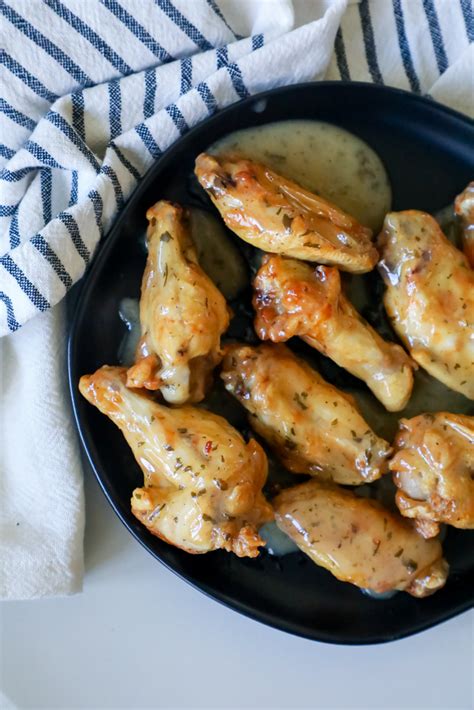 Baked Ranch Chicken Wings Recipe Sweet Cs Designs