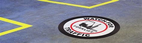 Floor Marking For Forklift Safety Duralabel