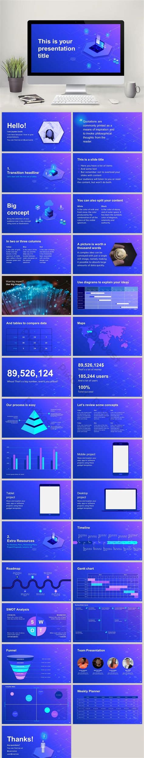 Mẫu Mẫu Powerpoint Trình Bày Chuyên Nghiệp Phong Cách Công Nghệ Kinh