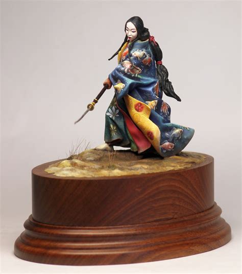 Samurai Female Warrior By Olga Zernina Putty Paint