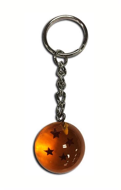 DRAGON BALL - "4 STARS DRAGON BALL" KEYCHAIN - DRAGON BALL Z / KEYCHAINS