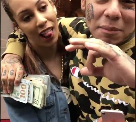 Damn: Tekashi 6ix9ine Has Chief Keef Baby Momma Rocking His Chain & Takes Her Shopping At The ...