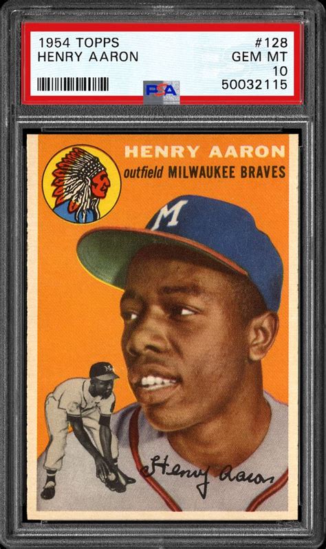Baseball Cards 1954 Topps Psa Cardfacts®