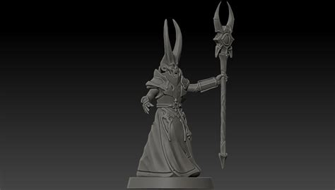 Chaos Sorcerer Lord 3d Print Model By Senyafox