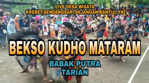 Bekso Kudho Mataram Bbk Putra Tarian Youtube