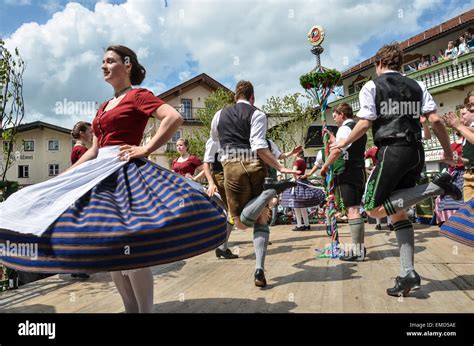 The Schuhplattler is a traditional folk dance popular in the Alpine ...