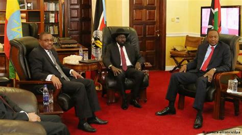 Regional Leaders Hold Mediation Talks With South Sudan S President Salva Kiir Dw Learn German