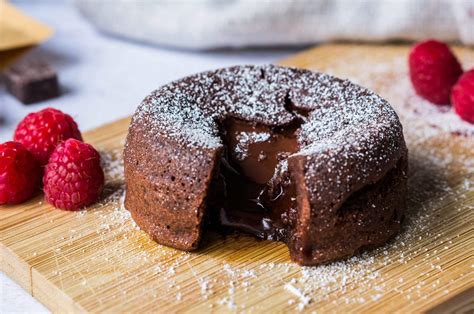 Moelleux au Chocolat mit flüssigem Herz La Cuisine de Géraldine