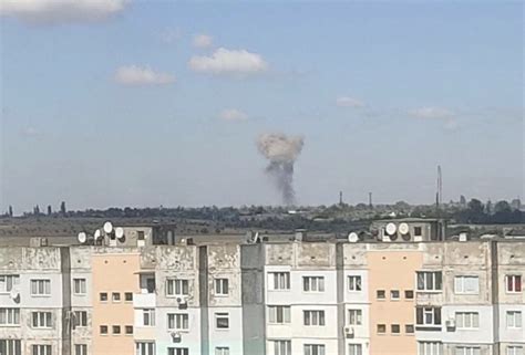 Special Kherson Cat On Twitter Explosion Near Kherson