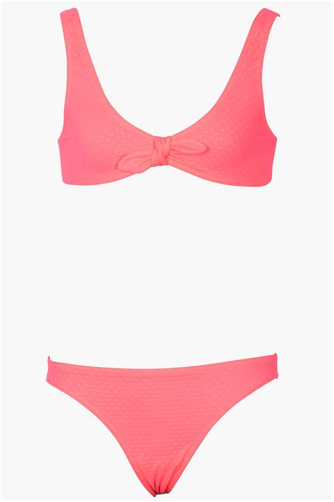 Nicole Neon Renkli Çocuk Bikini Takım
