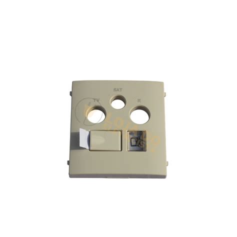 Centro p/Tomada Mista Marfim 50770 TMF - Efapel - Loja do Eletricista