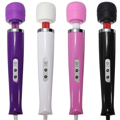 Random Colors Ultra Powerful Speed Magic Wand Massager Large Av