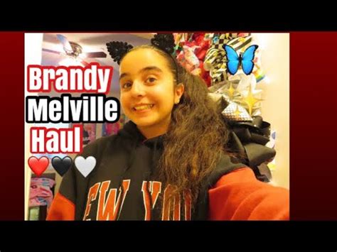 Brandy Melville Haul Youtube