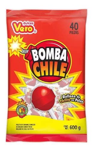 Paleta Vero Bomba Chile 40 Pzas Mercadolibre
