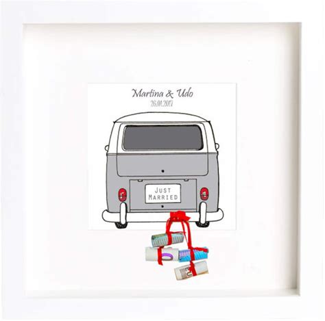 Geldgeschenk Hochzeit Vw Bus Bully Autob Chsen Etsy De