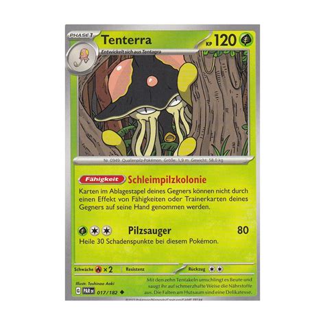 Tenterra 017 182 Paradoxrift Pokemon Karte günstig kaufen