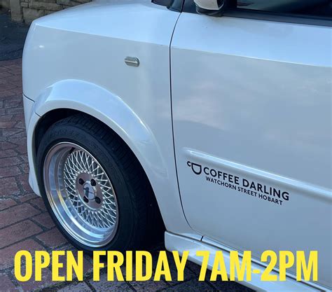 We’re at it from 7am until 2pm... - Coffee Darling Hobart