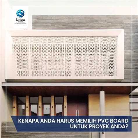 Kenapa Anda Harus Memilih PVC Board Untuk Proyek Anda