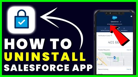 How To Uninstall Salesforce Authenticator App How To Delete Remove