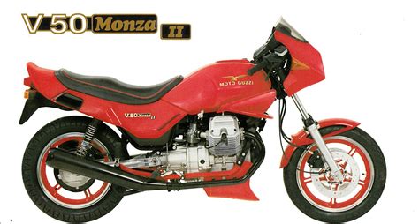 Información Detallada De Moto Guzzi V50 Monza Ii Fotos Y Especificaciones