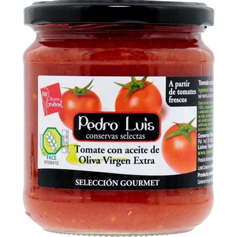 Comprar Tomate Frito Con Aceite De Oliva Virgen Extra Sin Gluten Frasco