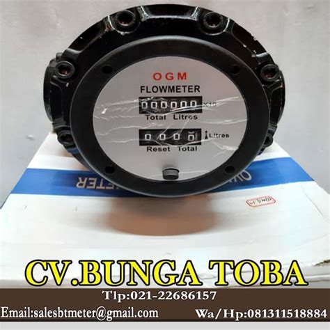 Jual Flow Meter Solar Ogm Inch Cv Bunga Toba