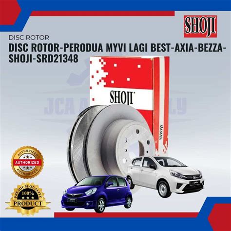 Disc Rotor Perodua Myvi Lagi Best Axia Bezza Shoji Srd Shopee