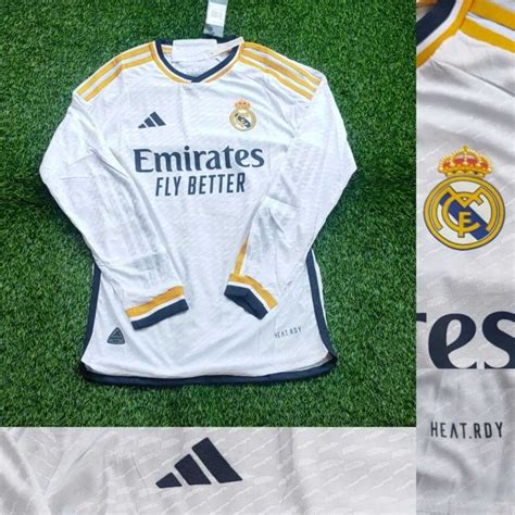 Jual Jersey Bola Player Issue Longsleeve Ls Real Madrid Home