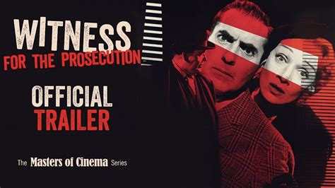 Witness For The Prosecution New And Exclusive Trailer Youtube