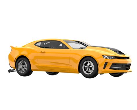 Race car isolated on transparent background. 3d rendering - illustration 19611124 PNG