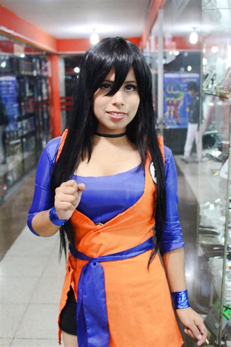 Female Goku Dbz Cosplay Woman Female Goku Cosplay Female