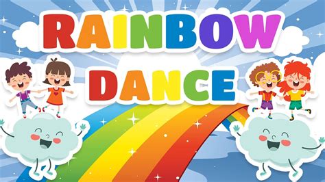 🌈 Rainbow Dance: Kids Song - Learn the Colors of the Rainbow 💃🎶 - YouTube