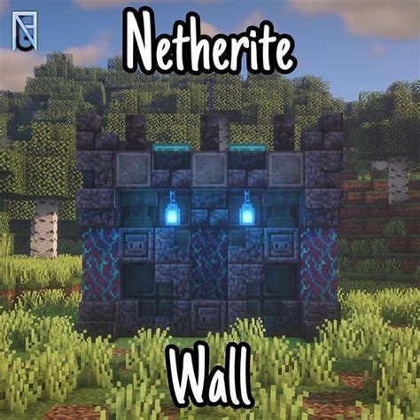 Minecraft Builder Nrgmix Instagram Expensive Netherite Wall