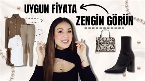 UYGUN FİYATA ZENGİN GÖRÜNMENİN YOLLARI Sonbahar Kış Sezonunda Bu