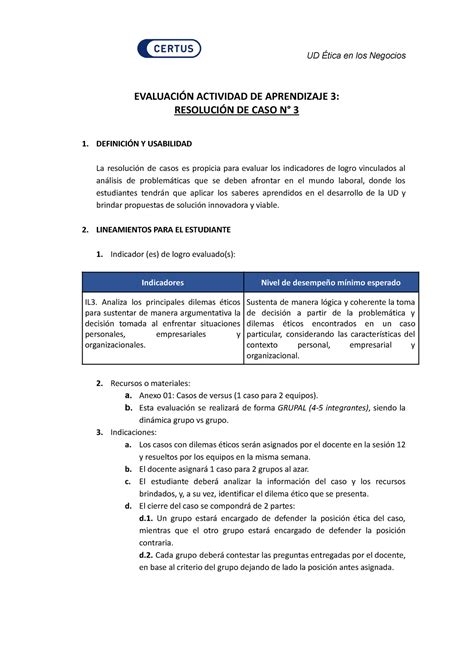 Lineamientos de evaluación AA3 Contabilidad financiera UTP Studocu