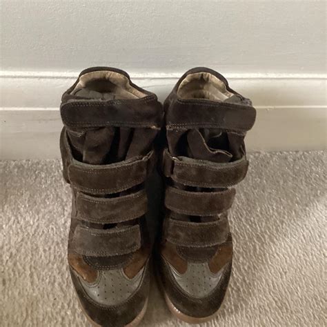 Isabel Marant Trainers Khaki Size 5 Uk Depop