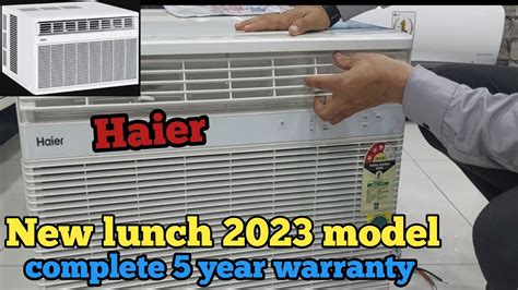 Haier Top Flow 1 5 Ton 3 Star Window AC Haier Newly Launch 2023