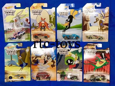Hot Wheels Looney Tunes Set Of New