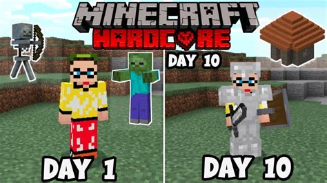 I Survived Days In Hardcore Minecraft I Survived Days In