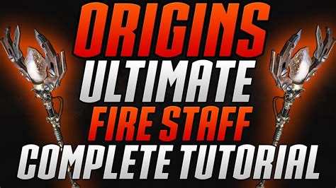 New Origins Upgrading The Ultimate Fire Staff Complete Tutorial