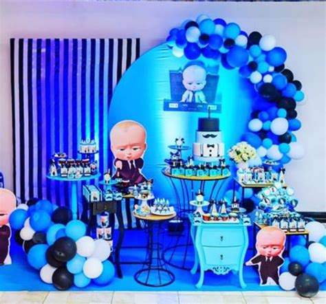 Boss Baby Backdrop Round Boss Baby Backdrop First Birthday Backdrop