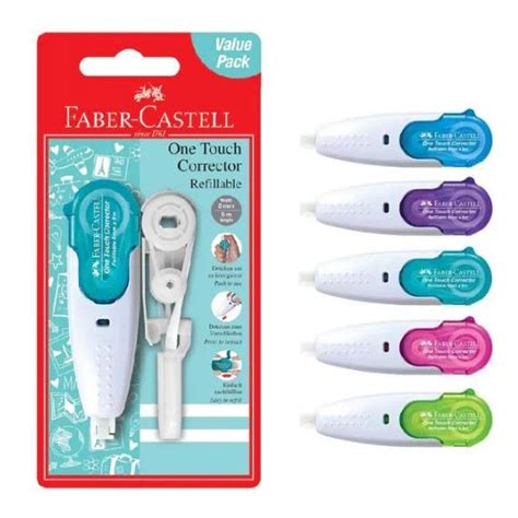 Faber Castell One Touch Corrector With Refill Bc Of Refill