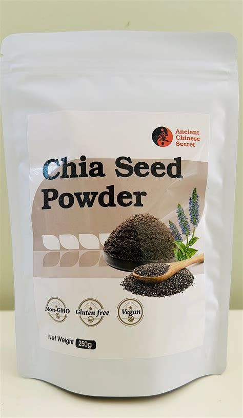 Chia Seed Powder Ancient Chinese Secret