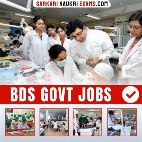 Bds Govt Jobs 2025 Bds Sarkari Naukri Vacancy 2025 24